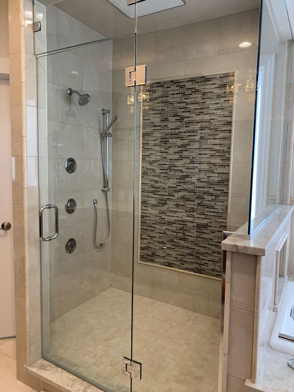 Master Bath Shower Remodel Tiling