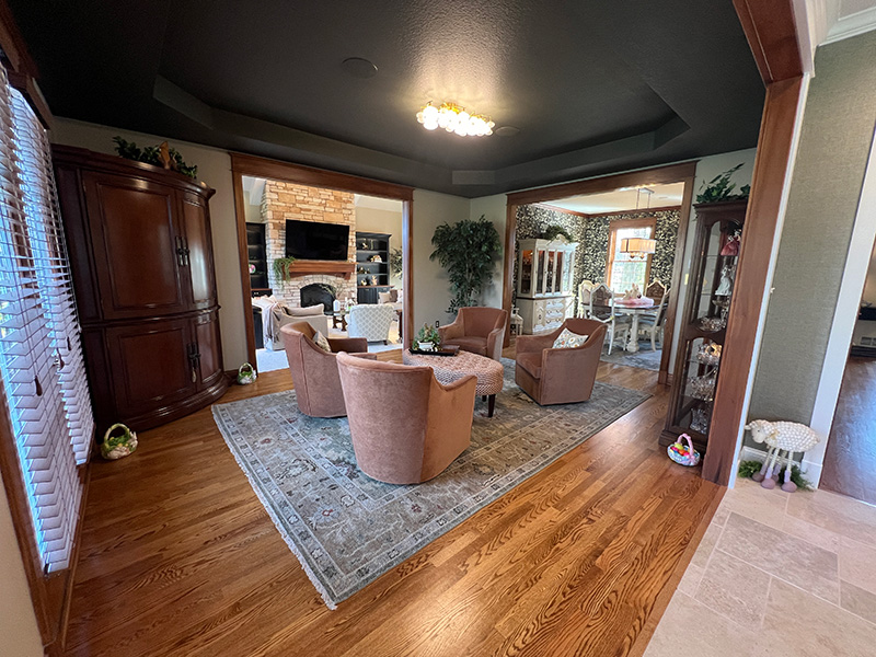 Elegant Sitting Area Remodel