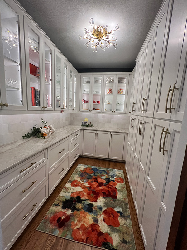 Beautiful Large Pantry and Cupboard Remodel