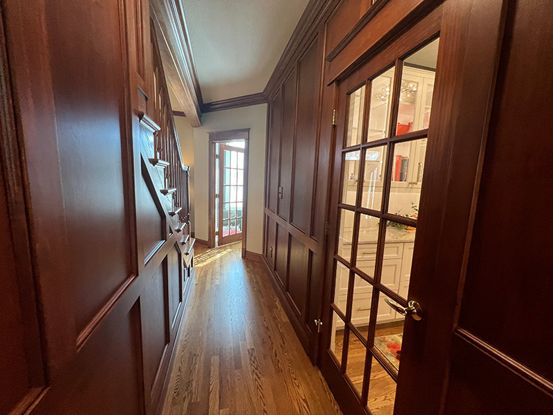 Hallway and door remodel