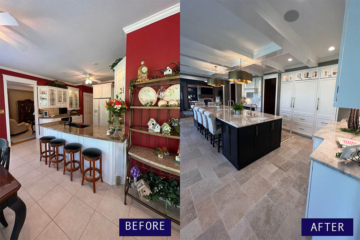 Kitchen Before & After